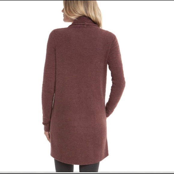 Barefoot Dreams NWT Circle Cardi in Rosewood - Picture 2 of 5